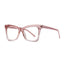 WAAMII Oversized Square Blue Light Glasses Glitter 18042