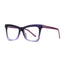 WAAMII Oversized Square Blue Light Glasses Glitter 18042