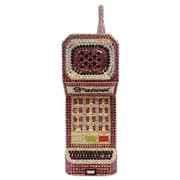 WAAMII Retro Call Crystal Phone Clutch