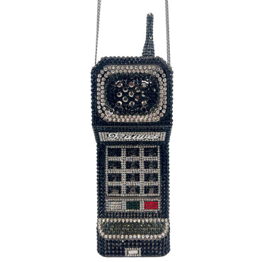 WAAMII Retro Call Crystal Phone Clutch
