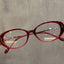 Retro Oval TR90 Alloy Prescription Glasses W17231 - Korean Red