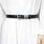 Gold Metal Buckle Waist Belt for Dress or Blazer – Punk Style