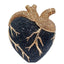 Sacred Muse Anatomical Heart Rhinestone Clutch