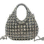 Silver Mirage Diamond Hollow Party Purse