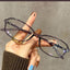 Slim Square TR90 Glasses Frame W18091 - Grape Translucent Purple