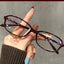 Slim Square TR90 Glasses Frame W18091 - Italian Plum C3