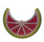 Solara Watermelon Crescent Clutch - Grapefruit