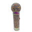 Starlight Echo Microphone Rhinestone Clutch - Gold Ab