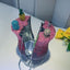 Sunset Spritz Hurricane Rhinestone Clutch - View 2