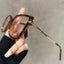 Tortoise Butterfly Square Glasses Frame W18156 - View 5
