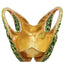 Vivid Leaf Marquise Rhinestone Handbag - View 3