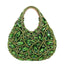 Vivid Leaf Marquise Rhinestone Handbag - View 5