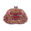 Aurelia Crystal Butterfly Purse - Golden pink rainbow - WAAMII