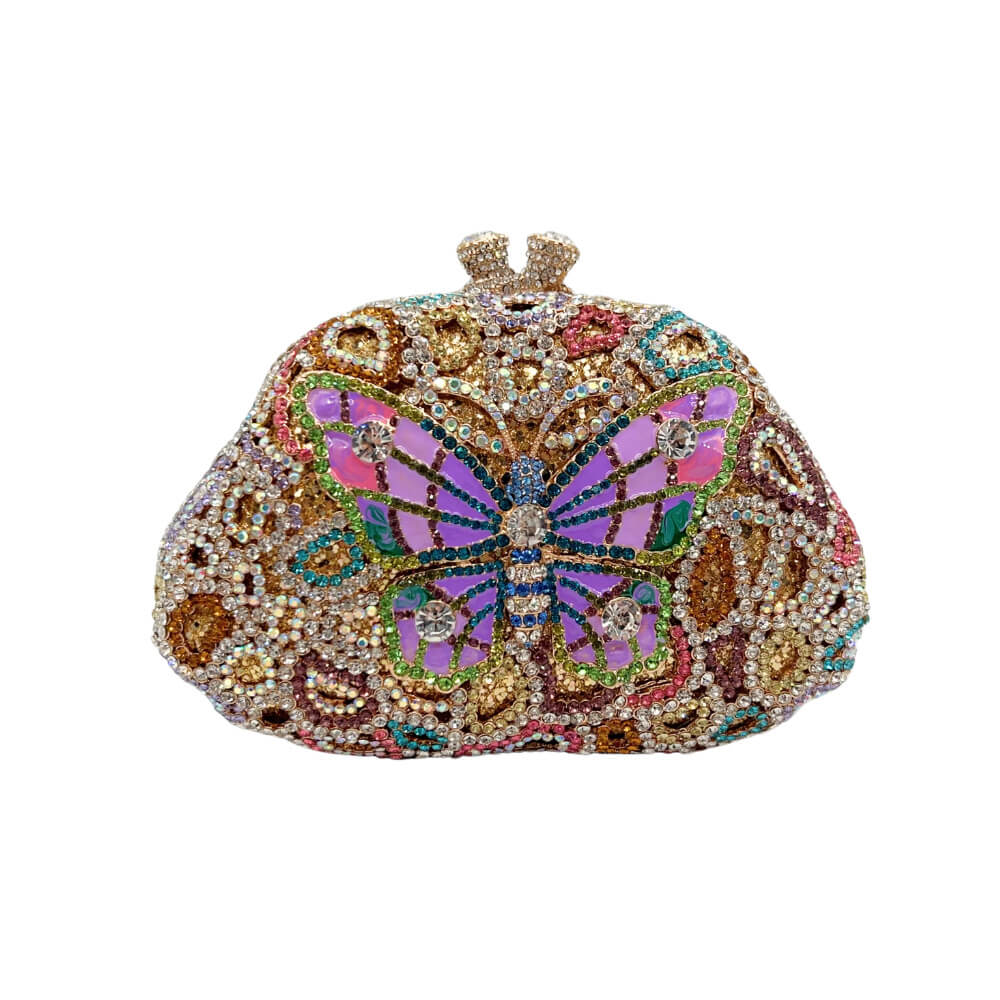 Aurelia Crystal Butterfly Purse - Main View 05 - WAAMII