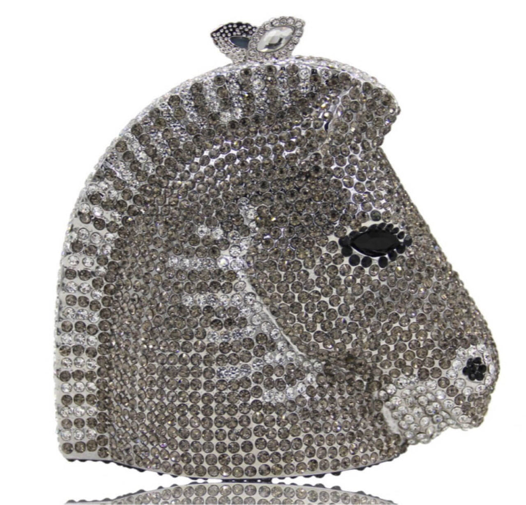 Bejeweled Stallion Minaudière - Main View 13 - WAAMII