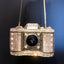 Camera Shape Rhinestone Clutch bags WAAMII   