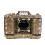 Camera Shape Rhinestone Clutch