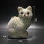 Sparkle Meow Kitty Rhinestone Clutch Purse - Detailed shot (3) - WAAMII