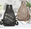 Mini Leather Backpack Multi-Pocket Chest Bag for Women - 详情-01 view - WAAMII