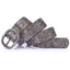 Rebeluxe Wide Studded Belt in Silver Grey - WAAMII