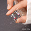 Zirconia Rainbow hoop earrings B size