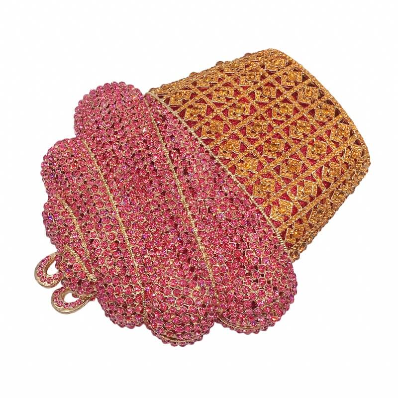 Ice Cream Rhinestone Clutch Purse - Main View 02 - WAAMII