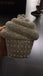 Ice Cream Rhinestone Clutch Purse - silver - WAAMII - (silver)