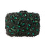 Lumière Rainbow Evening Clutch - green - WAAMII - (green)