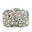 Lumière Rainbow Evening Clutch - Silver AB - WAAMII - (silver-ab)