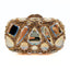 Lyra Crystal Diamond Stone Purse - gold - WAAMII - (gold)