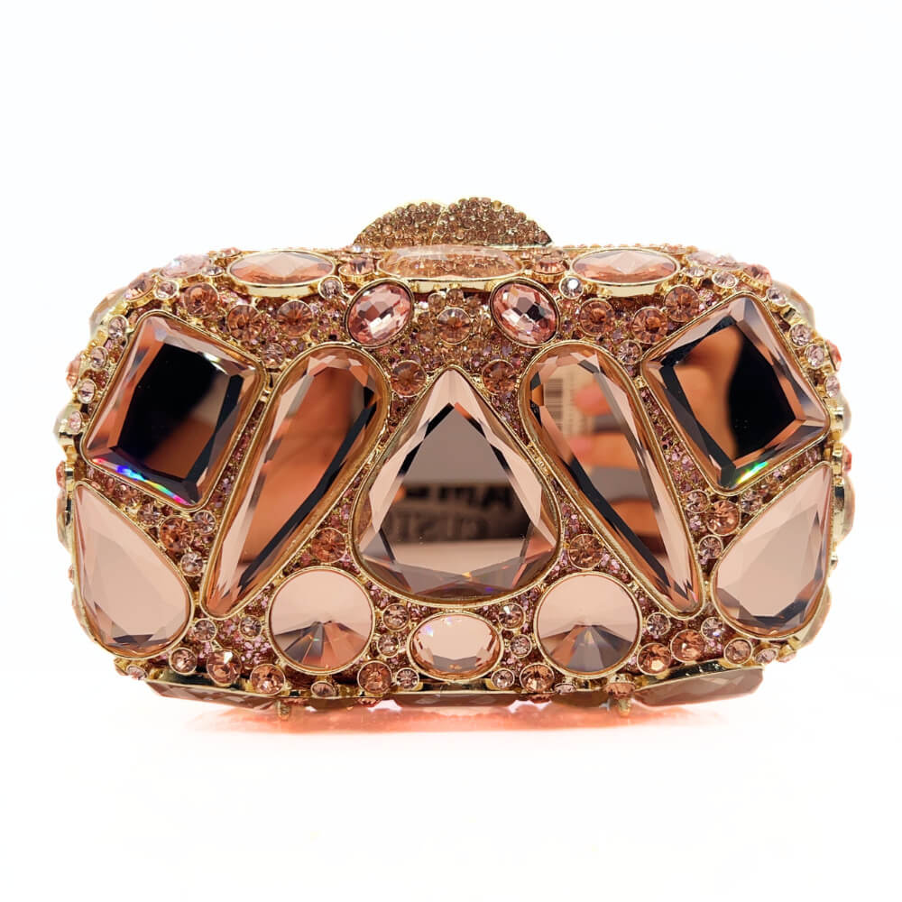 Lyra Crystal Diamond Stone Purse - Main View 07 - WAAMII