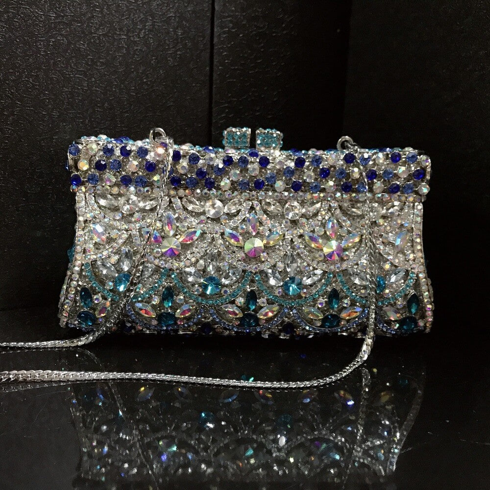 Maris Rhinestone Evening Clutch - Main View 02 - WAAMII