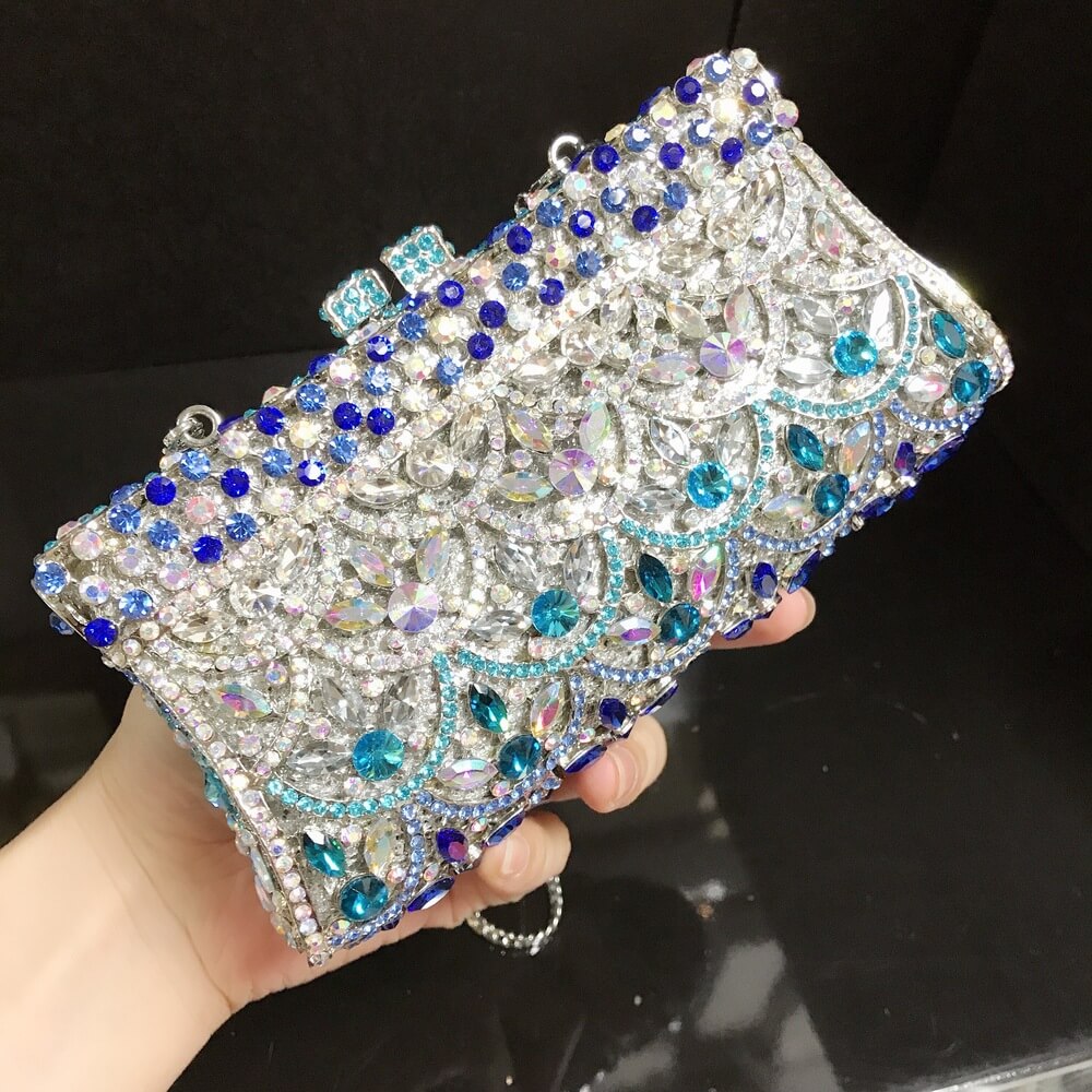 Maris Rhinestone Evening Clutch - Main View 03 - WAAMII
