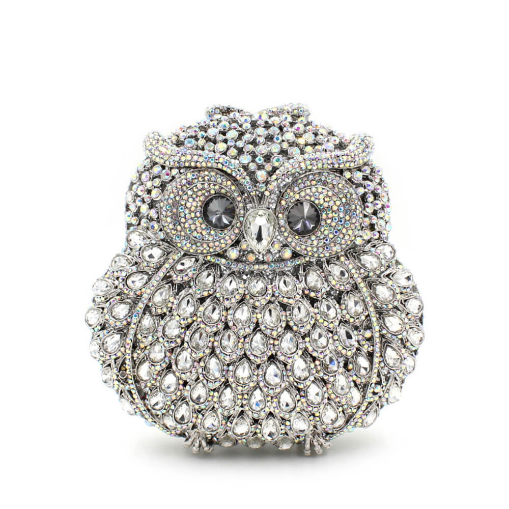 Moonlight Whisper Owl Clutch Purse - Main View 02 - WAAMII