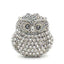 Moonlight Whisper Owl Clutch Purse - Silver - WAAMII