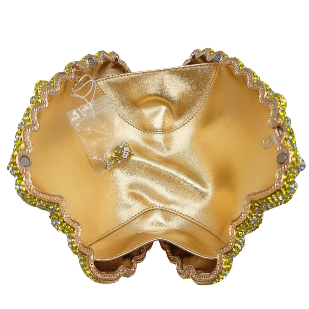 Nerina Conch Sparkling Minaudière - Main View 02 - WAAMII