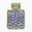 Perfume Bottle Shaped Rhinestone Clutch - Gold AB - Luxury bags by WAAMII