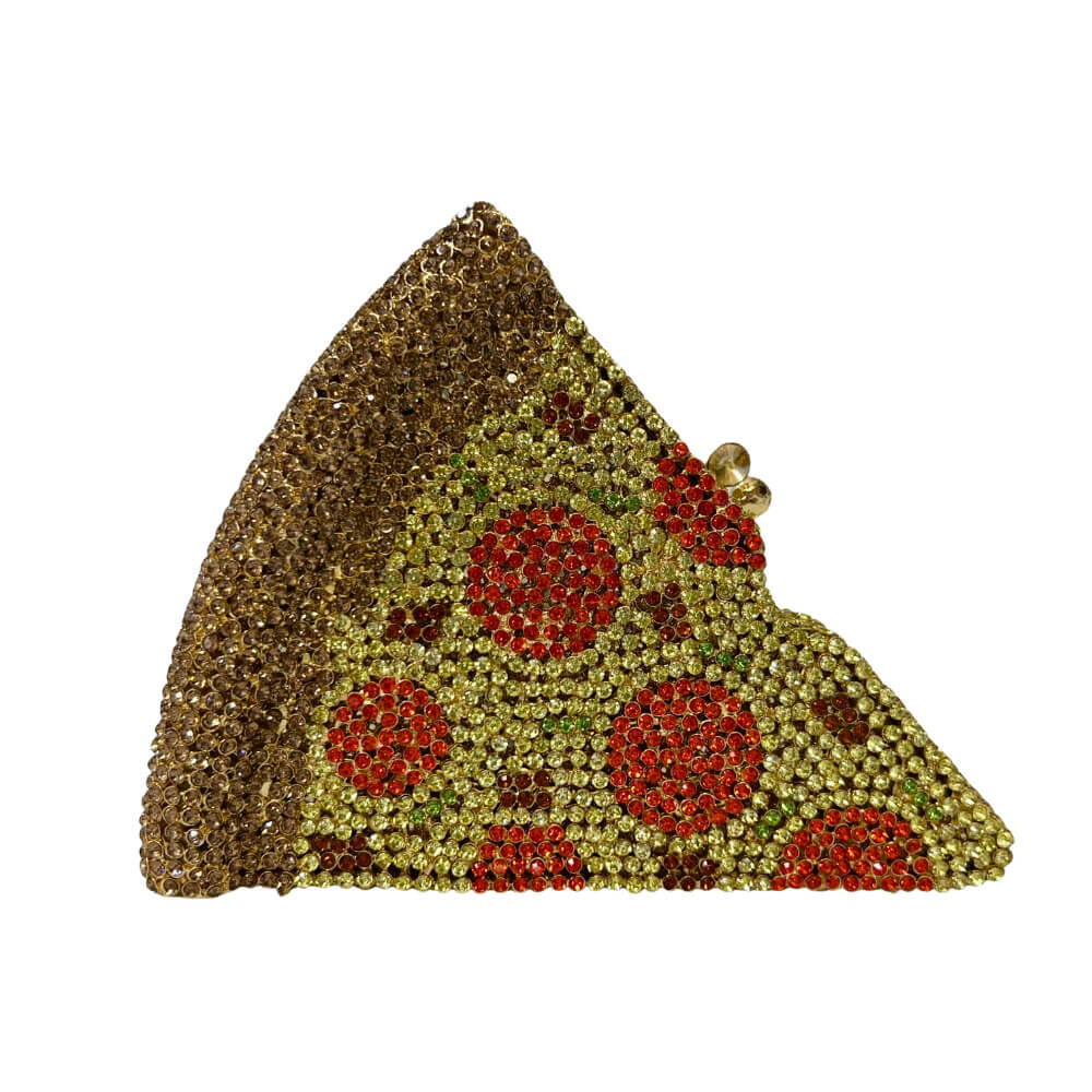 Pizza Diamond Novelty Purse - Main View 01 - WAAMII