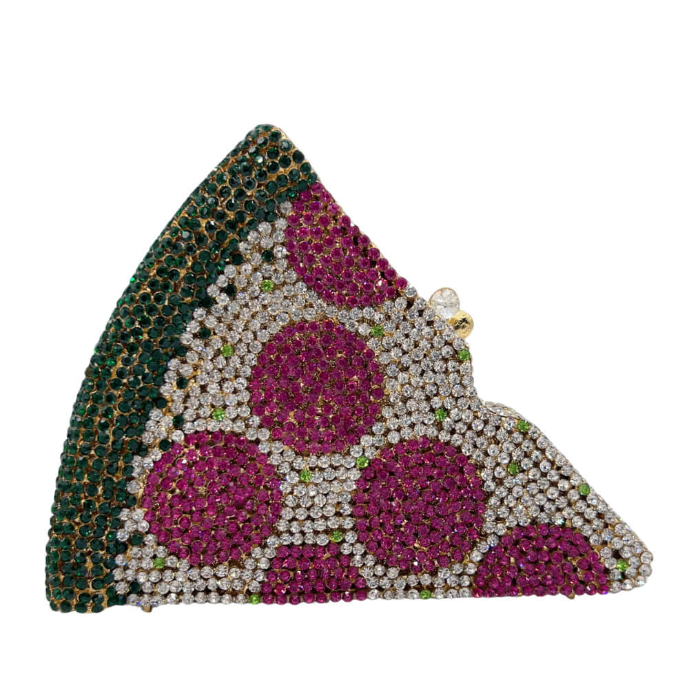 Pizza Diamond Novelty Purse - Main View 02 - WAAMII