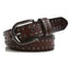 Ceinture Punk à Boucle Décorée à Rivets Multiples-WB7041