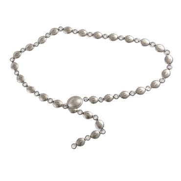 Antique Silver Bee Waist Chain – Women's Boho Belt for Jeans & Dresses