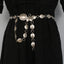 Antique Silver Bee Waist Chain – Women's Boho Belt for Jeans & Dresses