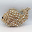 Sparkle Rhinestone Fish Clutch - Gold white - WAAMII - (gold-white)