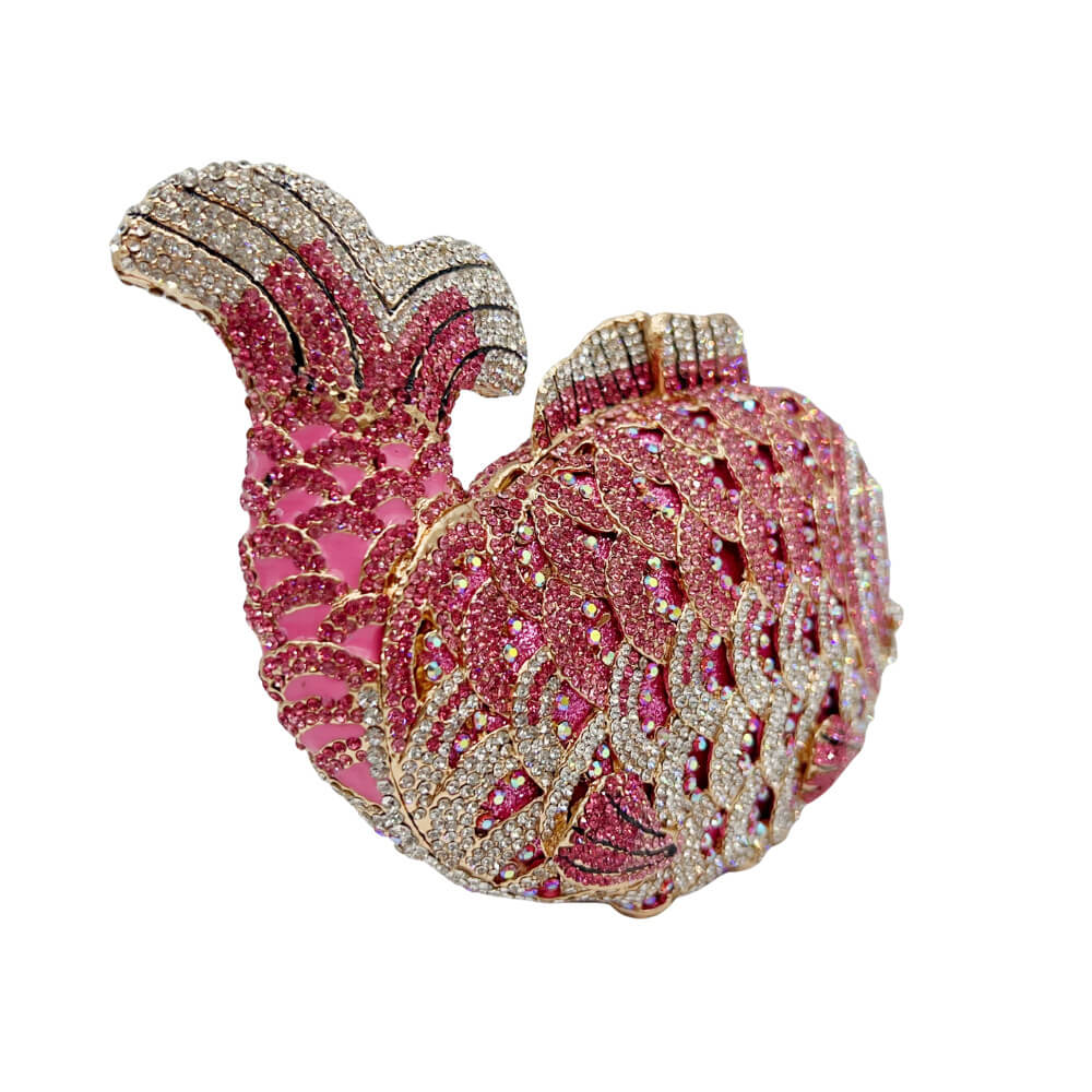 Sparkle Rhinestone Fish Clutch - Main View 04 - WAAMII