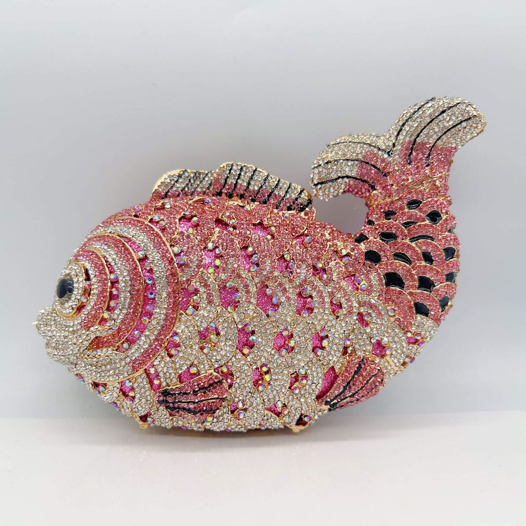 Sparkle Rhinestone Fish Clutch - Main View 07 - WAAMII