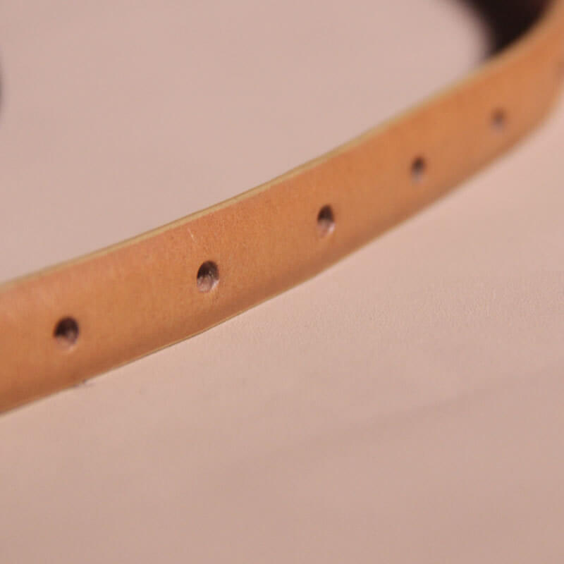 Ceinture Punk à Boucle Décorée à Rivets Multiples-WB7041