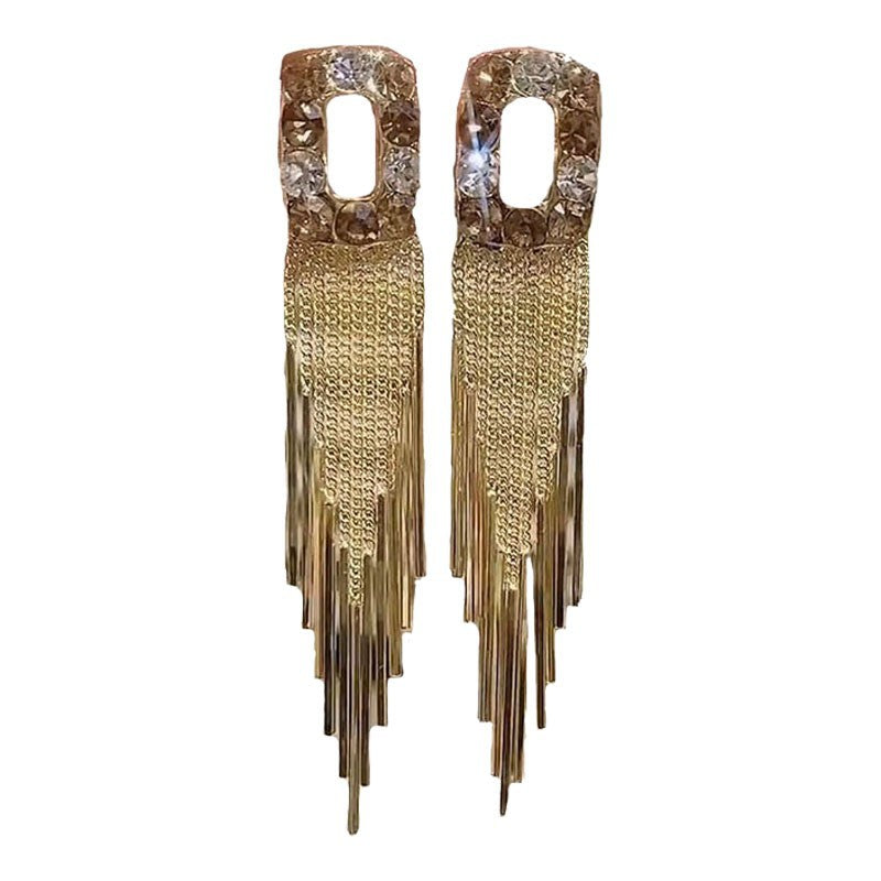crystal-diamond-long-tassel-earrings-rose-gold
