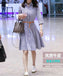 Vintage Gold Buckle Thin Leather Belt for Women – Dress & Skirt Accessory