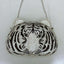 Crystal Tiger Rhinestone Clutch