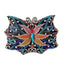 Twilight Butterfly Jeweled Clutch